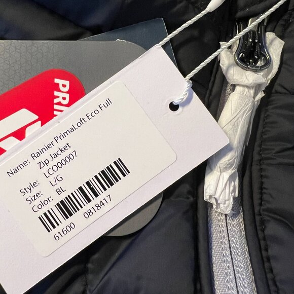 Tennessee Volunteers Cutter & Buck Rainier Full Zip Puffer NWT Sz L - Picture 3 of 4